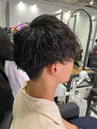 メンズ 🟣メンズパーマ 川端 永遠🟣のヘアスタイル