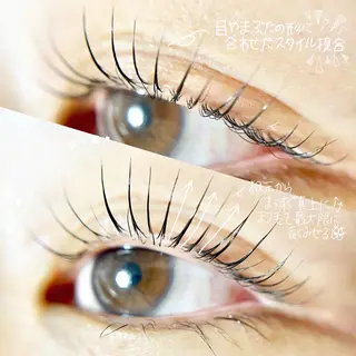 マツエク・マツパ nouvell 🪐sanaのマツエク・マツパデザイン