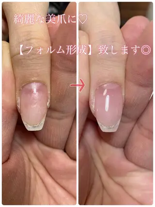 ネイル うる艶♡透明感ネイル Rirashiaのネイルデザイン