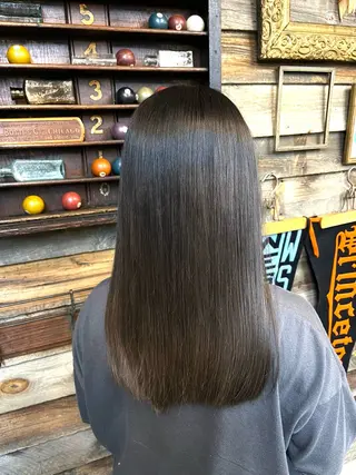 ロング カラー RuBell所属・川崎 かなでのヘアスタイル