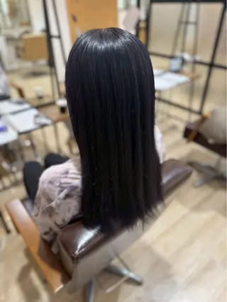 ロング 三輪 あおいのヘアスタイル