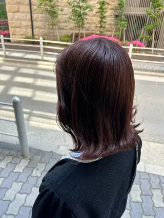ショート カラー Defi所属・リカ カラーモデル募集のヘアスタイル