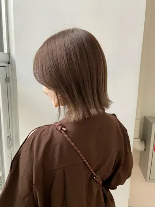 ミディアム カラー ヘアアレンジ Rinon所属・沖 真琴のヘアスタイル