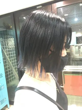 ショート カラー ヘアアレンジ 🧶ブリーチカラー TERU🧶のヘアスタイル