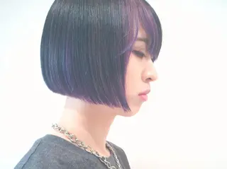 ミディアム カラー ill副店長 立和田純也のヘアスタイル