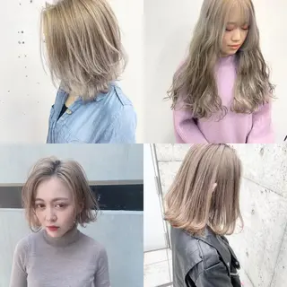ミディアム カラー ヘアアレンジ 垢抜け案内人 鈴木聖矢✂️のヘアスタイル