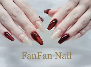 ネイル FanFan 長さ出し専門のネイルデザイン