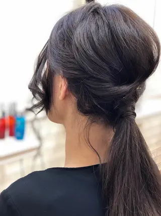 ヘアアレンジ 髪質改善✨縮毛矯正 美髪担当・大西真奈のヘアスタイル