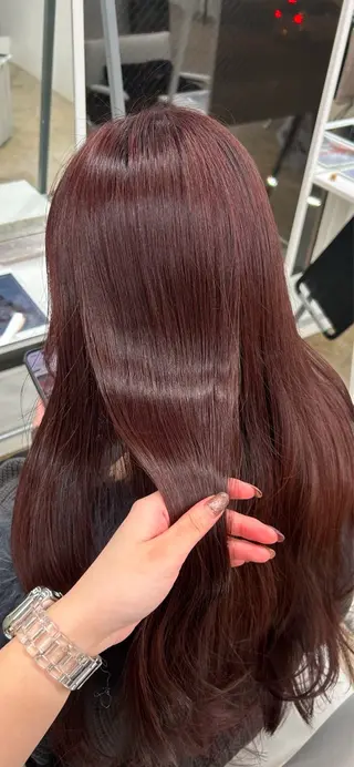 ロング カラー moeka/札幌/ 透明感カラーのヘアスタイル