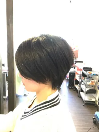 ショート juve. 別府のヘアスタイル