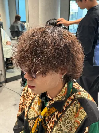 ショート パーマ メンズ メンズヘア◎ なぐらのヘアスタイル