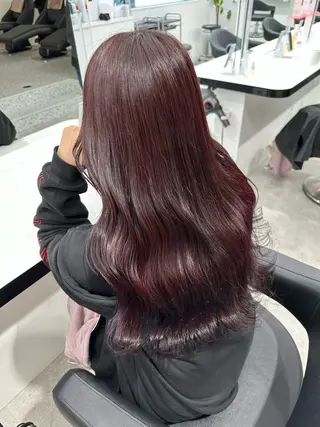 セミロング カラー 透明感・トレンドヘア 🫧SENDAI🫧のヘアスタイル