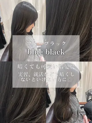 セミロング カラー 似合わせカット得意 仁井亮のヘアスタイル