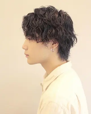 パーマ メンズ Elle✂︎ Riinaのヘアスタイル