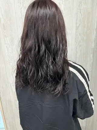 セミロング パーマ 荒井 大貴のヘアスタイル