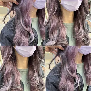 ロング カラー 原宿サロン代表 デザインカラー伊藤卓のヘアスタイル