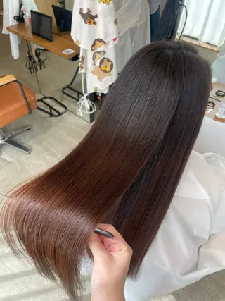 ロング 髪質改善🤍艶カラー ゆいのヘアスタイル