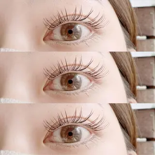 マツエク・マツパ KNACK eye lash RISAのマツエク・マツパデザイン