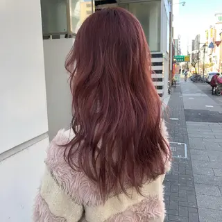 ロング カラー a rikaのヘアスタイル