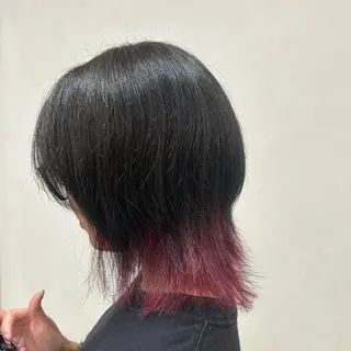 カラー 🎀韓国レイヤー特化 🎀ｼﾏﾀﾞﾉﾄﾞｶのヘアスタイル