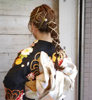 ヘアアレンジ 西川 頌のヘアスタイル