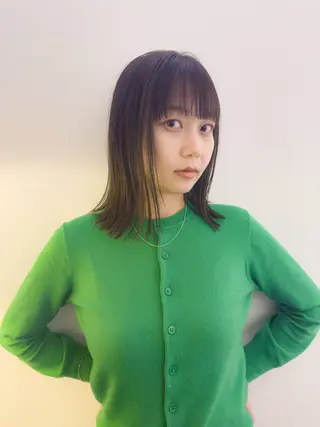 ミディアム カラー 大宮 / ボブ特化 永井竜也のヘアスタイル