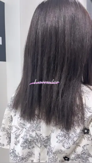 セミロング カラー 🫧髪質改善🫧 神田紗来のヘアスタイル