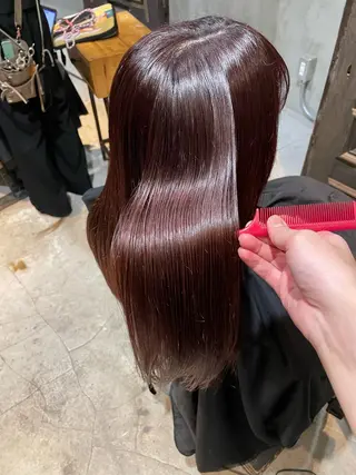 セミロング カラー ヘアアレンジ 🍀艶髪・透明感🍀 TATSUKIのヘアスタイル