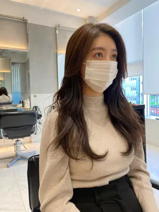 ロング 🎀韓国レイヤー 🇰🇷mireiのヘアスタイル