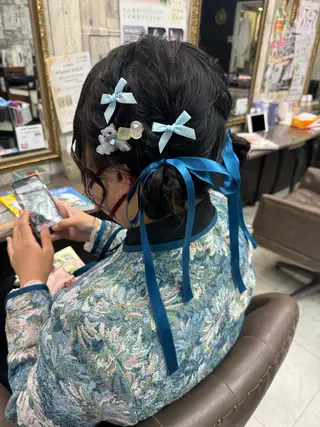 ヘアアレンジ 土屋朱理/ Doukeshiのヘアスタイル