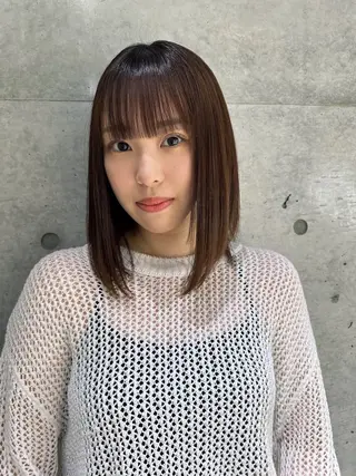 セミロング ✨髪質改善特化✨副 店長椎葉信乃介のヘアスタイル