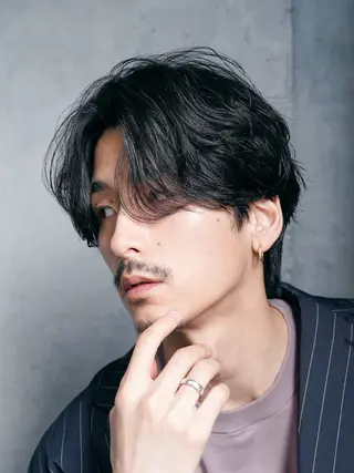 パーマ メンズ 名古屋メンズカラー 特化小林我修のヘアスタイル