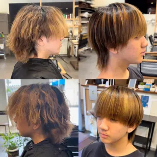 パーマ メンズ 年間2000名担当◎ パーマ職人/仲原佑樹のヘアスタイル