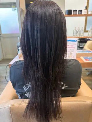 ロング 大坪 拓哉のヘアスタイル