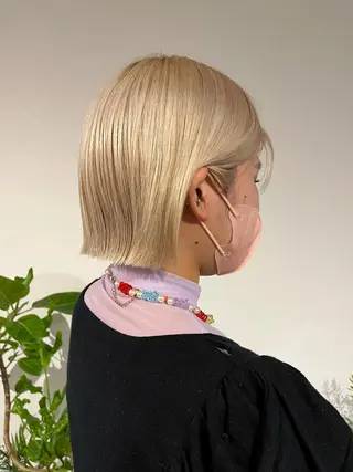 ショート カラー ショート/パーマ/ カラー/FUKOのヘアスタイル