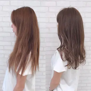 ロング アビリタ 警固のヘアスタイル