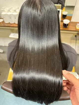 ロング 【髪質改善】に特化 オリーブオイルクラブのヘアスタイル