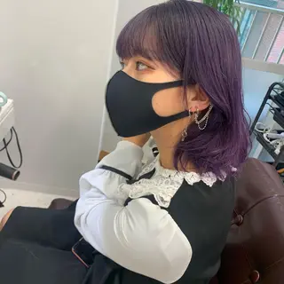 カラー MARU レイヤー/パーマのヘアスタイル