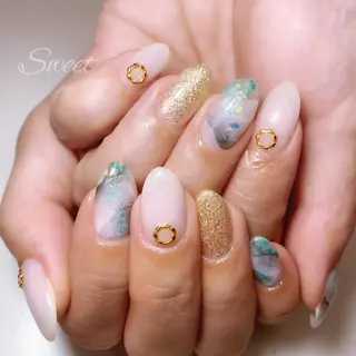 ネイル sweet 仲野陽子のネイルデザイン