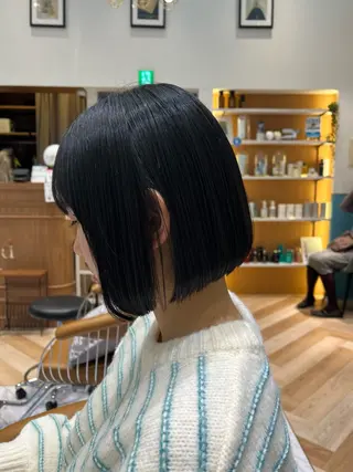 ショート パーマ stylist/ボブ ことの/韓国レイヤーのヘアスタイル