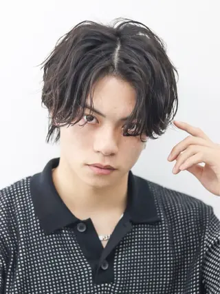 パーマ ヘアアレンジ メンズ メンズ特化❤️🔥 RIKU❤️🔥のヘアスタイル