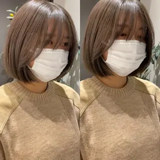 ミディアム ୨୧柔らかいカラー nozomi ୨୧のヘアスタイル