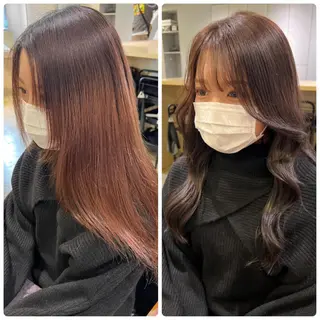 ロング カラー MARU レイヤー/パーマのヘアスタイル