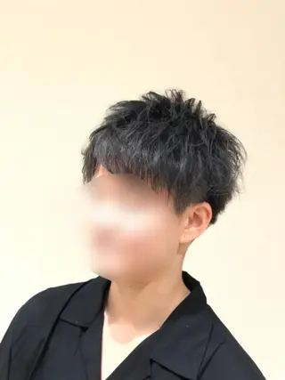 ショート ヘアアレンジ メンズ hair＆make Earth土気あすみが丘所属・Earth土気店 ムカイユタカのヘアスタイル