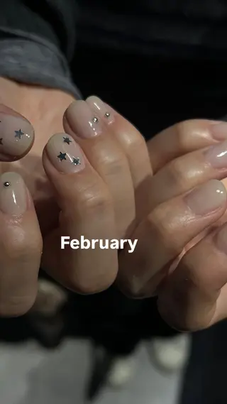 ネイル Hata nail 🎀個性派ニュアンスのネイルデザイン