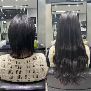 ロング カラー ヘアアレンジ ar+ ❤︎ maiのヘアスタイル
