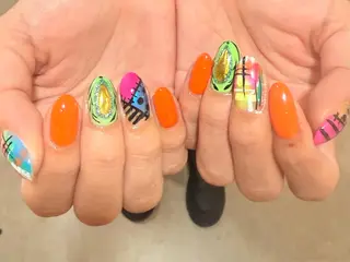 ネイル salute本店 💜なかやまさちこのネイルデザイン