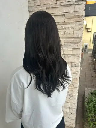 ロング 松嶋 歩のヘアスタイル