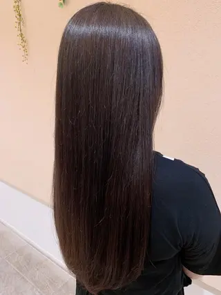 ロング カラー パーマ シャドールーツ美容師 篠原康太のヘアスタイル