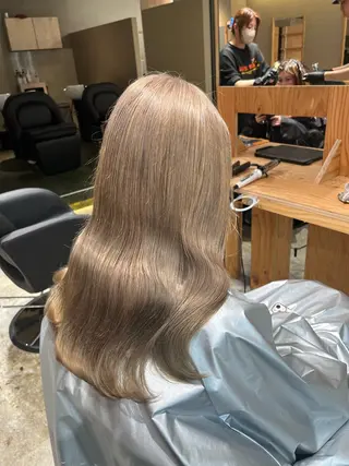 セミロング 🏅EIGHT難波/ 【店長】タモツのヘアスタイル